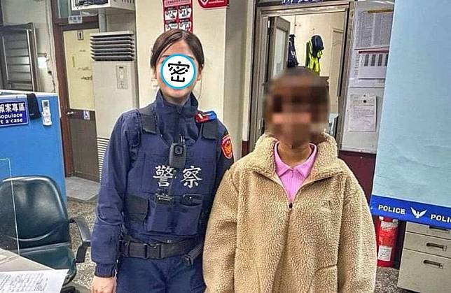 正妹女警引發網友暴動。（翻攝自高雄市政府警察局臉書）