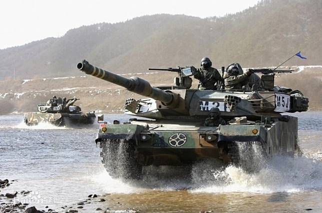 南韓K2「黑豹」(KNMBT)主力戰車。   圖：翻攝自陸網/百度百科（資料照）