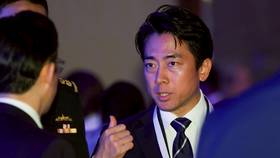 2026年5月29日，日本防衛大臣小泉進次郎在新加坡出席香格里拉對話。路透社