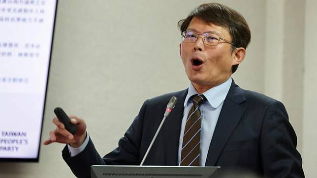 立委黃國昌質詢。資料照。廖瑞祥攝