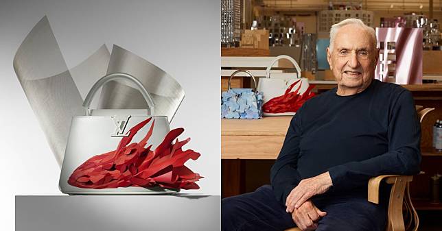 LV 與建築大師 Frank Gehry 推出限量聯名系列：重新演繹經典包袋 Capucines、Twisted Box Trunk