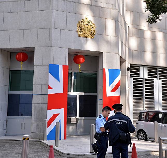 警方跟進英國駐香港總領事館男職員失蹤案件。資料圖片