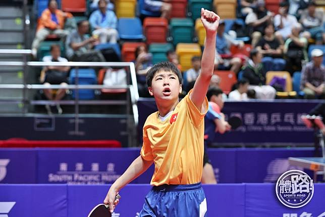 WTT香港青少年乒賽｜林尚文蘇倬民U13男單奪季李靜：雖下風但亦有