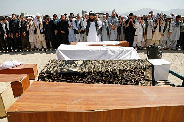 阿富汗喀布爾一場婚禮遭遇炸彈攻擊，導致60多名賓客死亡、百餘名受傷。（湯森路透）