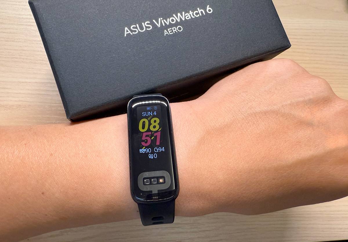 華碩VivoWatch 6 AERO健康手環開箱使用分享：能即時量測血壓！ | 電腦 