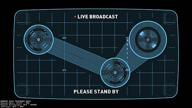 Steam推出「遠端同樂」功能，方便懶得出門的朋友在家一樣可以跟你玩遊戲。   圖：翻攝自實用畫面