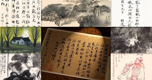 從神級書法家作品談書法對繪畫的影響及意義：是文字？線條？還是那道不 ...