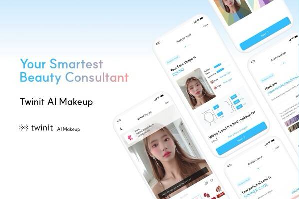 Experience Beauty with Digital Human Technology: 'Twinit' Ventures into Global Beauty Tech Market with AI Makeup Solution