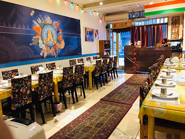 ▲「德西印度餐廳」環境優美舒適，很適合三五好友到此聚餐。(圖/ Desi Spices Indian Restaurant)