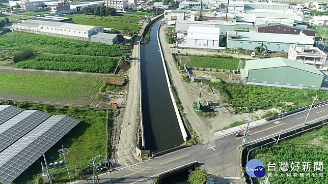 啟動番雅溝排水第五期改善工程，挹注1億元改善淹水。圖／彰化縣政府提供