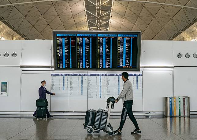 「香港-台北」航線深受旅客歡迎；圖為香港國際機場。（Getty Images圖片）