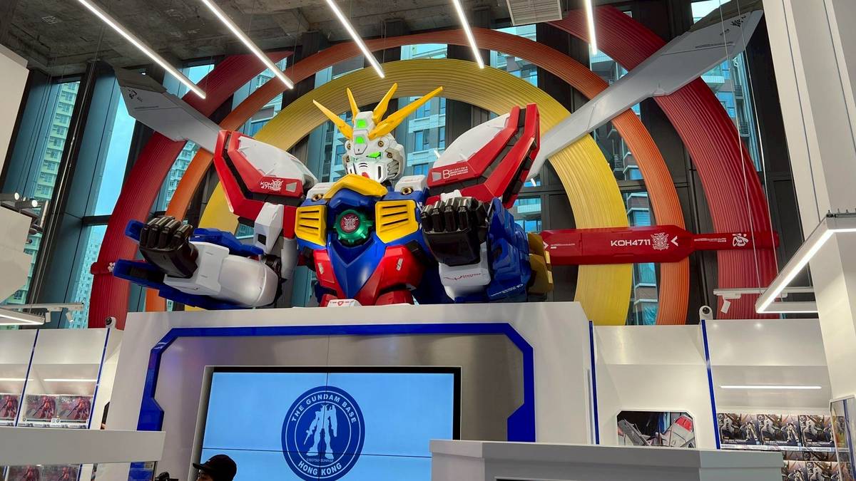 THE GUNDAM BASE香港旗艦店登陸啟德1:2半身神高達＋限定模型搶先看| LINE TODAY | LINE TODAY