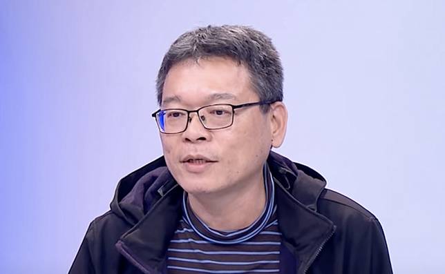 政治評論員張益贍。 圖：擷取自「鄭知道了」youtube頻道（資料照）。