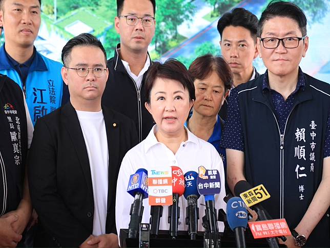 廣島原爆80週年受邀參加和平紀念儀式，台中市長盧秀燕透露，收到邀請函，認為人類應思考如何追求和平、避免戰爭。（圖：中市府提供）