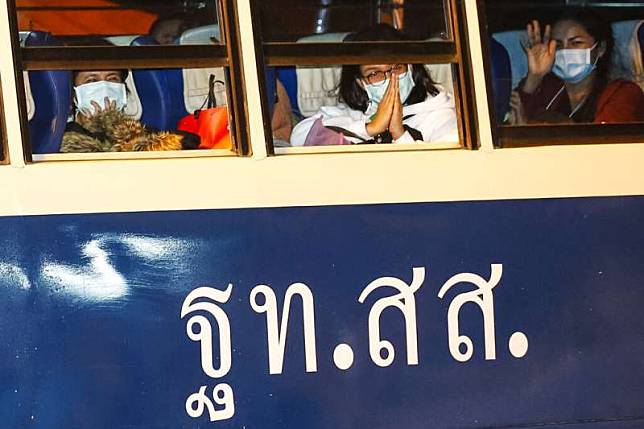 泰國政府派出專機將138位滯留武漢的僑民接回。（資料照，美聯社）