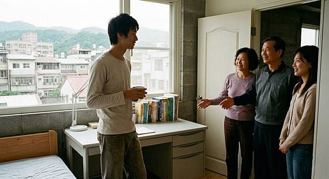渣男高官是隻身來台求學的窮僑生，女方家人擴建娘家3樓供他專心進修。示意圖。AI生成圖