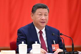 經濟學人26日報導，習近平已愈發堅信全球權力正向中國傾斜。（資料照片／美聯社）