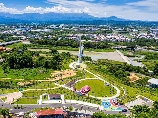 自然賞景旅遊點　嘉義市綠映水漾公園啟用