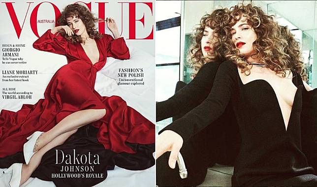 นางเอก ภ. Fifty Shade - Dakota Johnson ขึ้นปกนิตยสารชื่อดังที่ประเทศออสเตรเลีย