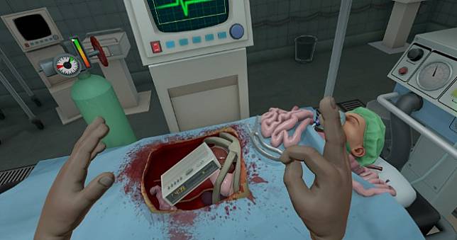 玩家達成《外科醫師模擬器》1秒完成換腦手術，手速快到物理引擎也難以理解