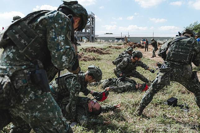 國軍演練示意圖   圖：取自國防部軍聞社(資料照)