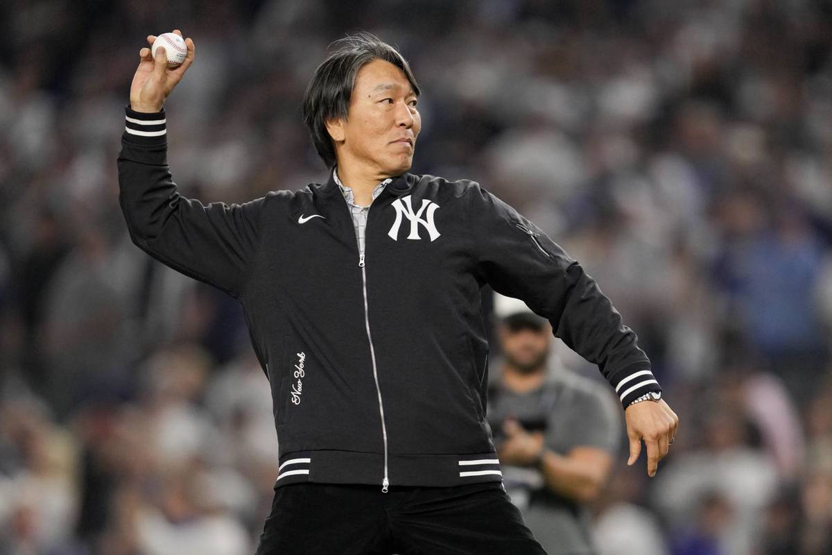影/酷斯拉重返紐約！松井秀喜世界大賽G5開球「神之子」開心見證