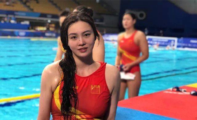 ▲23歲的中國國家女子水球隊隊長熊敦瀚。（圖／翻攝自微博）