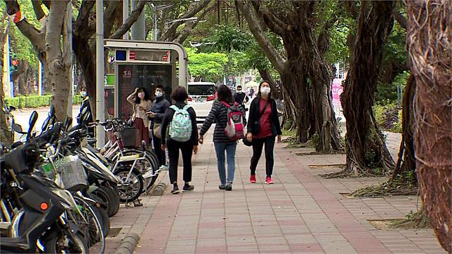 今天氣溫回升，暖如春天。圖／台視新聞（資料畫面）