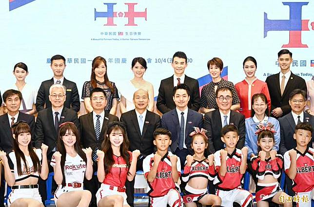 慶籌會今天舉行2024國慶記者會。(記者方賓照攝)