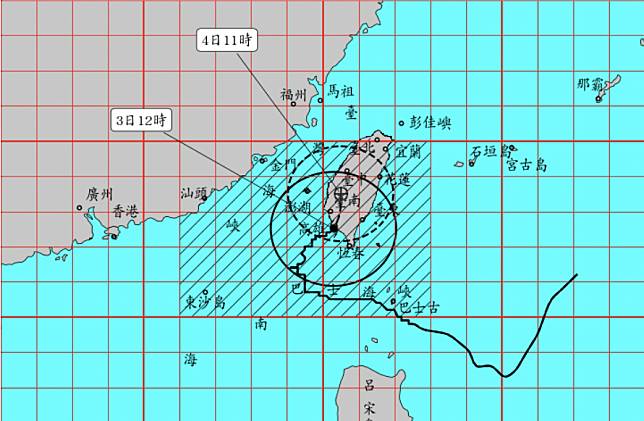 圖：中央氣象署提供 圖：中央氣象署提供
