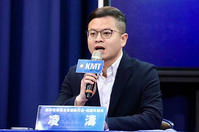 國民黨智庫副執行長凌濤爆料，沈伯洋父親長年在中國經商，賺取近17億「紅錢」。（資料照片／王侑聖攝）