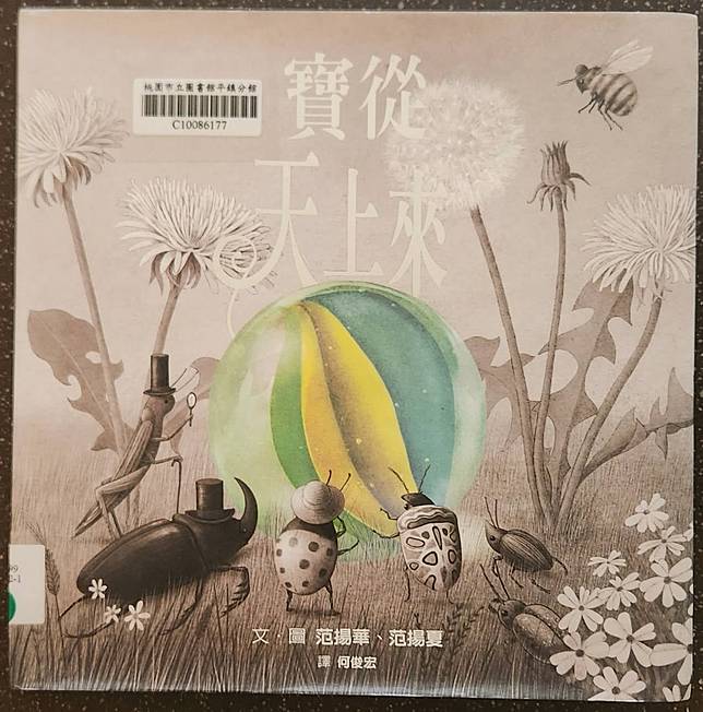 《寶從天上來》圖文作者：范揚華、范揚夏 譯者：何俊宏 出版社：格林文化。圖：文亭硯提供