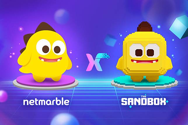 網石宣布與The Sandbox建立策略合作夥伴關係 圖：Netmarble/提供