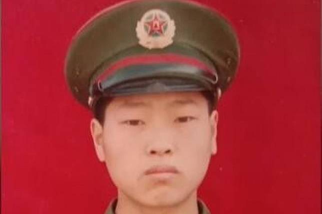 Wu Ruihua served with the People’s Liberation Army from 1992-95. Photo: Weibo