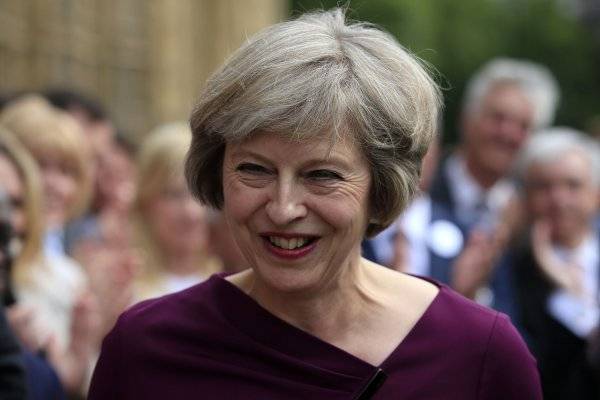 英國內政大臣梅伊（Theresa May）參選保守黨黨魁，如果當選，將成為英國歷史上第二位女首相（美聯社）