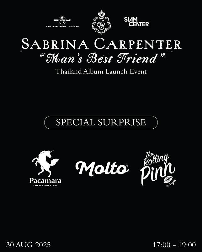 Sabrina Carpenter - Man’s Best Friend Thailand Album Launch Event